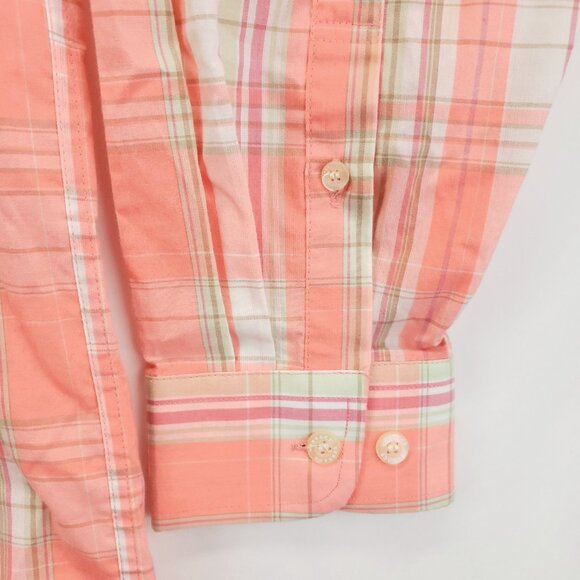 *RARE* Gianni Versace K2000 Plaid Shirt Mens XL Pink White - Picture 9 of 13